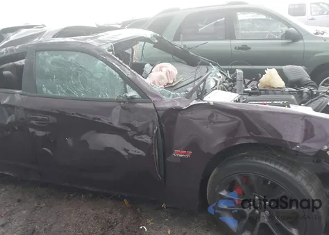 2021 Dodge Charger Scat Pack Rwd из США, поврежденный, VIN 2C3CDXGJ8MH578006